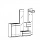 Bienenmühle Garderobe Cade Set5