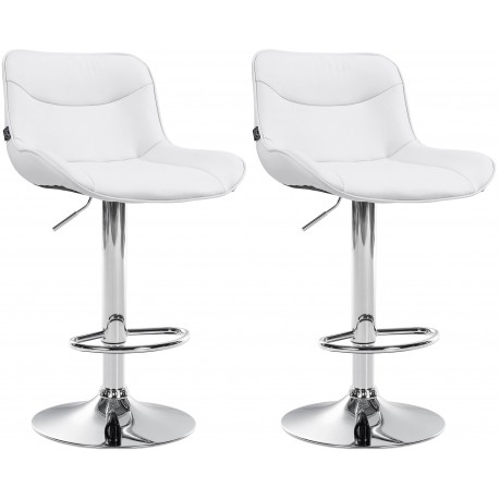 2er Set Barhocker Miami Kunstleder
